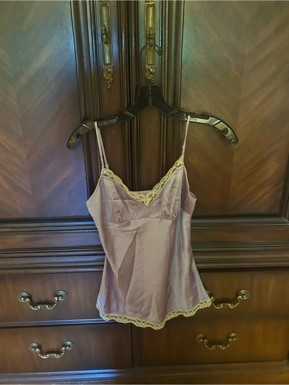 Tommy Hilfiger Lavender Lace-Trim Camisole